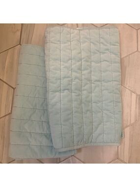 Threshold Lumbar Quilted Pillow Covers Set of 2 - 20”x35” No Flaws.